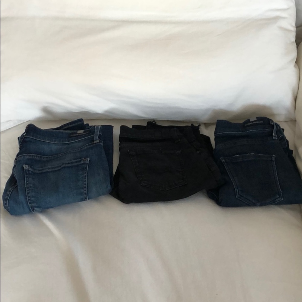 Jeans - 3 pair. Citizens, 7.